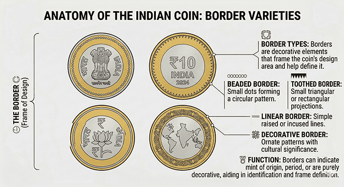 Coin Border Types